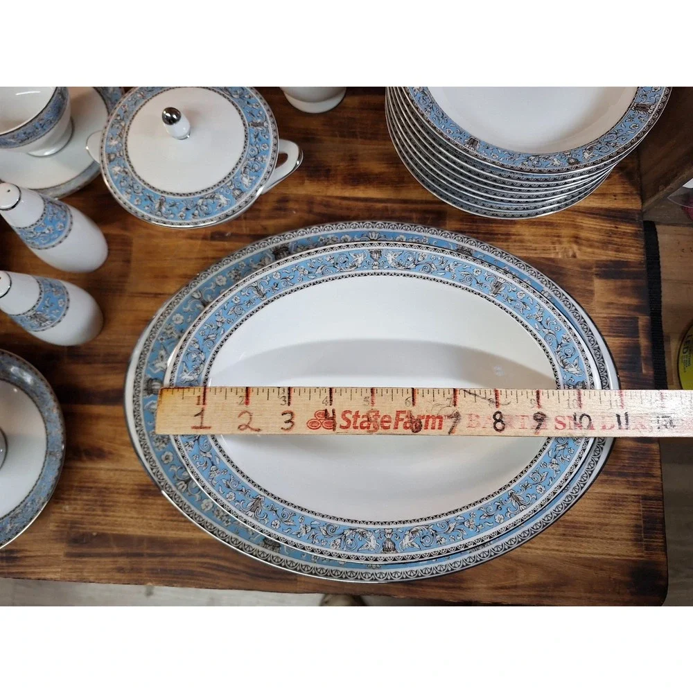 VTG Lot Of 34pc Soup Tea Fine China Sheffield‎ Imperial Deluxe Japan Mythology
